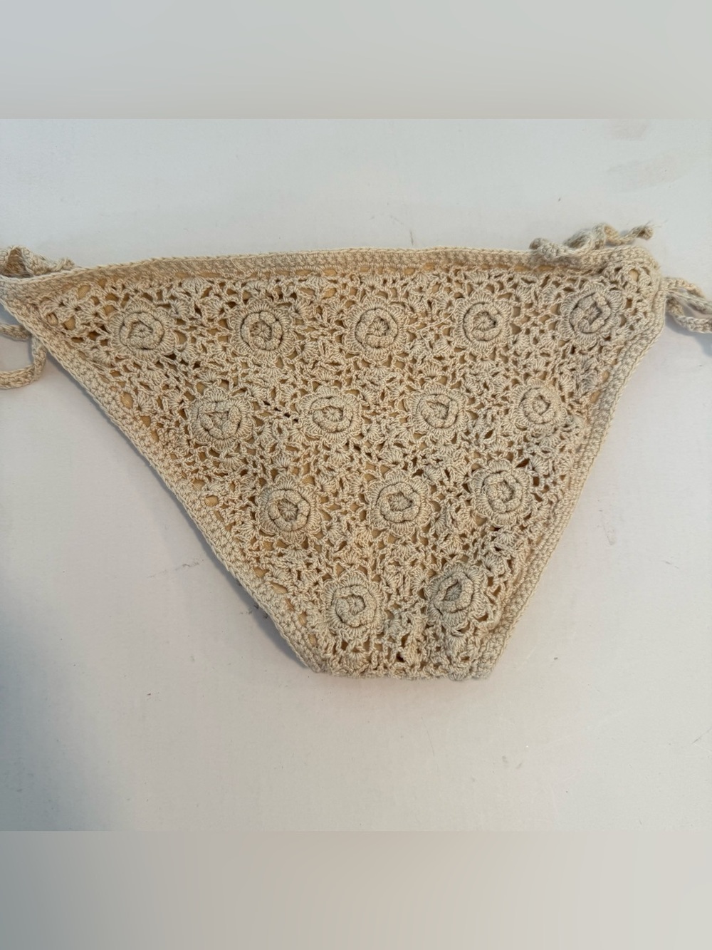 Chan Luu Beige Bikini Bottom #CH - Picture 7 of 7